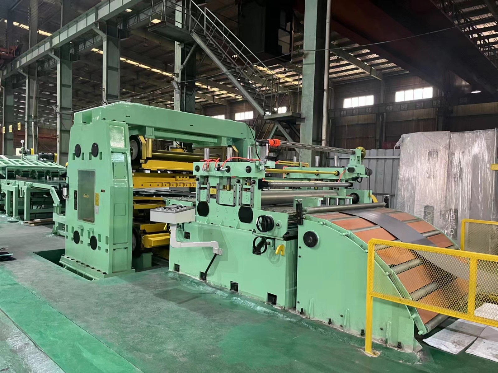 pendulum shear cut to length line