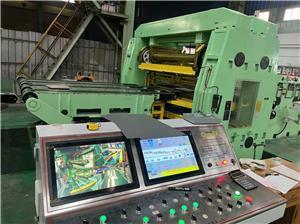 pendulum shear cut to length line